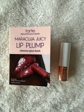 Tarte Maracuja Juicy Lip Pump - Rosy Mauve Shimmer Glass 0.7 g/.02 oz - travel